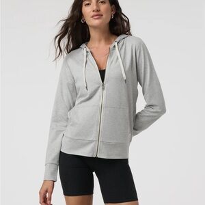 Vuori Halo Performance Hoodie 2.0 Pale Grey Heather XS